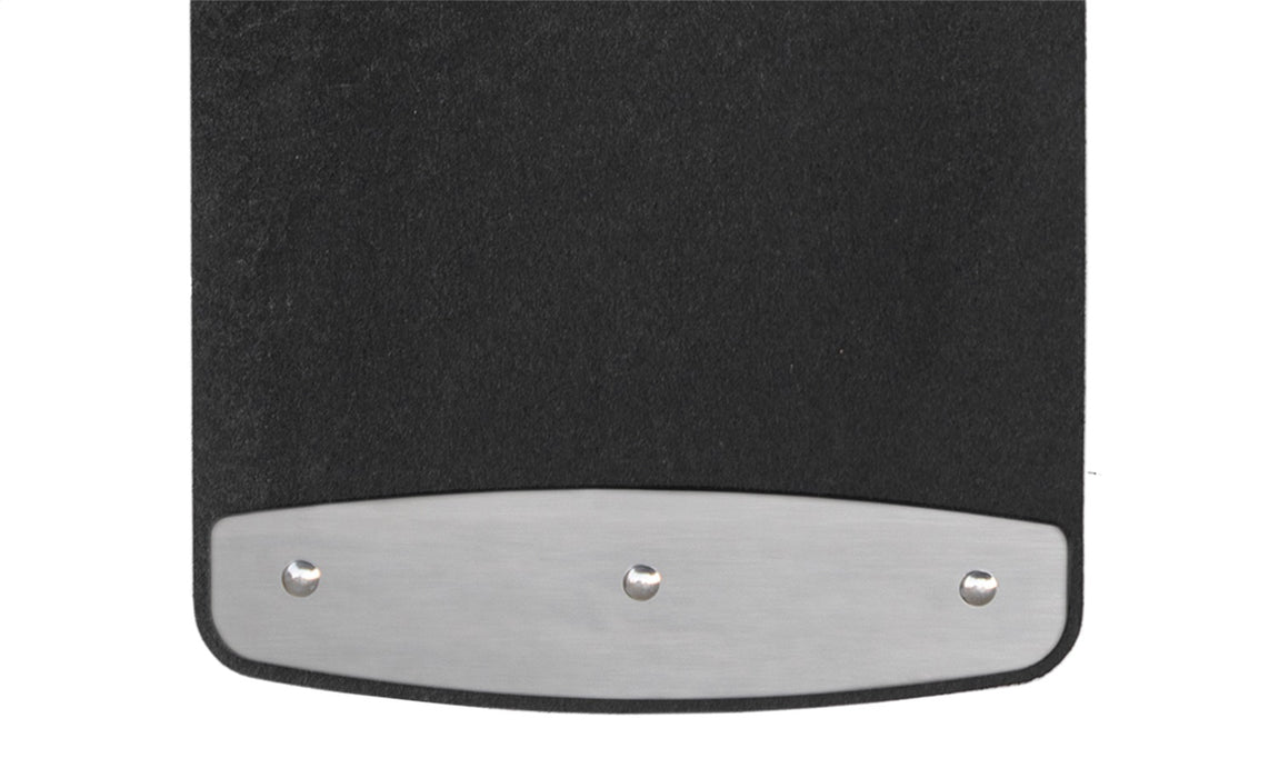 ROCKSTAR Mud Flaps 4002368 ACCESSORIES - Mirrored Finish Trim Plate Kit (11-1/2" W x 2-3/4" L) (set of 2) - Truck Part Superstore