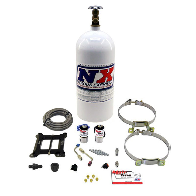 Nitrous Express ML1000 MAINLINE CARB. SYSTEM WITH 10LB BOTTLE - Truck Part Superstore