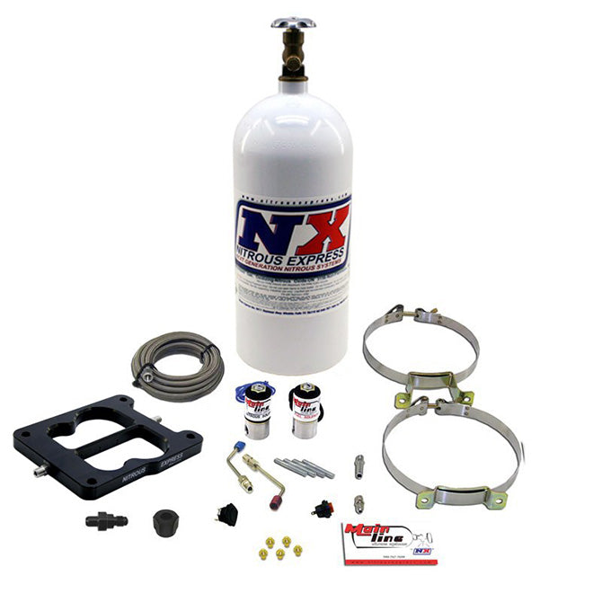 Nitrous Express ML1002 MAINLINE Q-JET CARB SYSTEM WITH 10LB BOTTLE - Truck Part Superstore