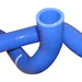 Mishimoto MMHOSE-CIV-88B16BL Honda Civic Silicone Radiator Hose Kit 1988-1991 B16 Engine, Blue - Truck Part Superstore