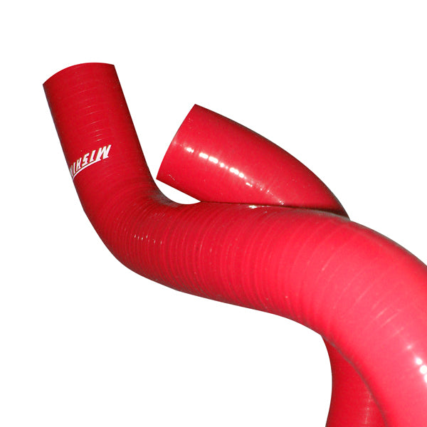 Mishimoto MMHOSE-ECL-95TRD Mitsubishi Eclipse Silicone Radiator Hose Kit, 1995-1999 Turbo, Red - Truck Part Superstore