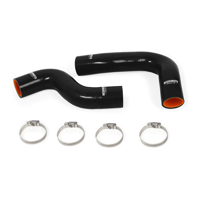 Mishimoto MMHOSE-GC8T-92BK Subaru WRX/STI Turbo Silicone Radiator Hose Kit, 1992-2000, Black - Truck Part Superstore