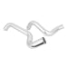 Mishimoto MMICP-DMAX-02BK Intercooler Pipe and Boot Kit, fits Chevrolet/GMC 6.6L Duramax 2002-2004.5 - Truck Part Superstore
