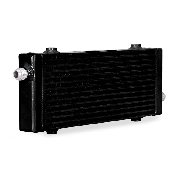 Mishimoto MMOC-SP-MBK Universal Cross Flow Bar and Plate Oil Cooler, Medium - Truck Part Superstore