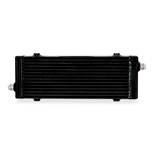 Mishimoto MMOC-SP-MBK Universal Cross Flow Bar and Plate Oil Cooler, Medium - Truck Part Superstore