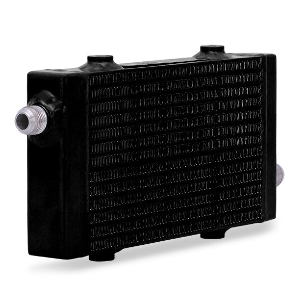 Mishimoto MMOC-SP-SBK Universal Cross Flow Bar and Plate Oil Cooler, Small - Truck Part Superstore