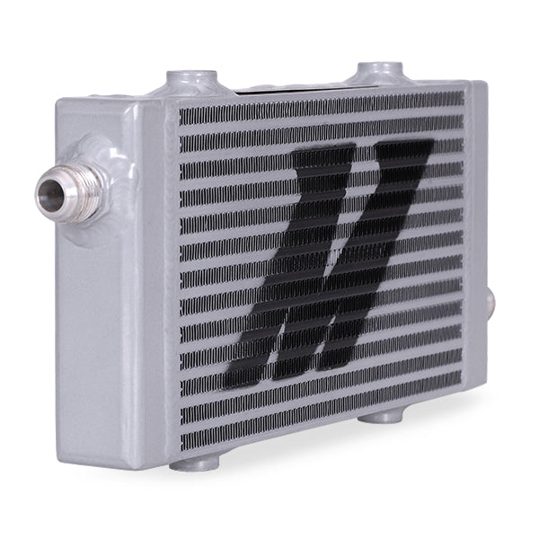 Mishimoto MMOC-SP-SSL Universal Cross Flow Bar and Plate Oil Cooler, Small - Truck Part Superstore
