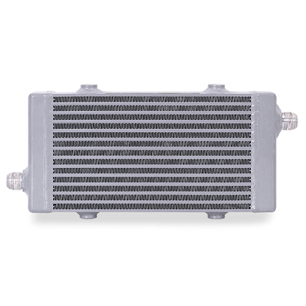 Mishimoto MMOC-SP-SSL Universal Cross Flow Bar and Plate Oil Cooler, Small - Truck Part Superstore