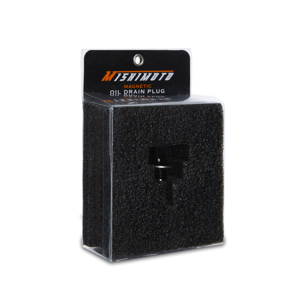Mishimoto MMODP-1215B Magnetic Oil Drain Plug M12 x 1.5, Black - Truck Part Superstore