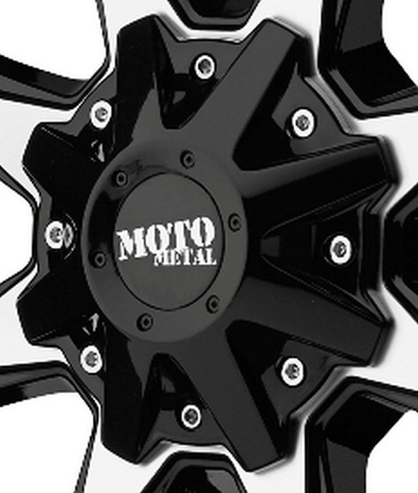 Moto Metal MO479K95-SB MO970 SNAP IN CAP 16X7 +42 - SG-BLK - Truck Part Superstore