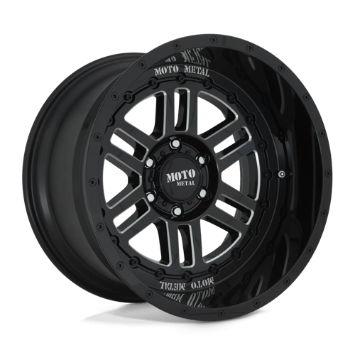 Moto Metal MO80021063318N MO800 20X10 6X135 G-BLK MILL -18MM - Truck Part Superstore