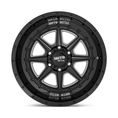 Moto Metal MO80121087318N MO801 20X10 8X170 G-BLK MILL -18MM - Truck Part Superstore
