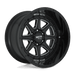 Moto Metal MO80124280344N MO801 24X12 8X6.5 G-BLK MILL -44MM - Truck Part Superstore