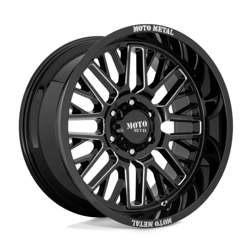 Moto Metal MO80221063318N MO802 20X10 6X135 G-BLK MILL -18MM - Truck Part Superstore