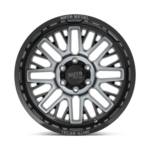 Moto Metal MO80221063418N MO802 20X10 6X135 G-BLK MCH GTCC -18MM - Truck Part Superstore