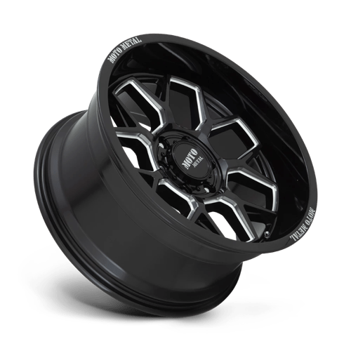 Moto Metal MO80321063318N MO803 20X10 6X135 G-BLK MILL -18MM - Truck Part Superstore
