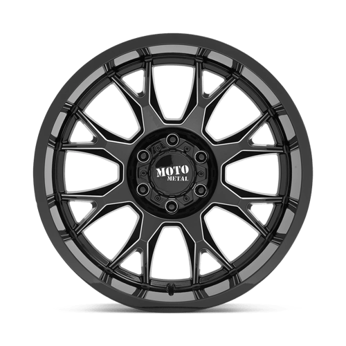 Moto Metal MO80629050300 MO806 20X9 5X5.0 G-BLK MILL 00MM - Truck Part Superstore