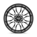 Moto Metal MO80622268544N MO806 22X12 6X5.5 G-BLK MACH -44MM - Truck Part Superstore