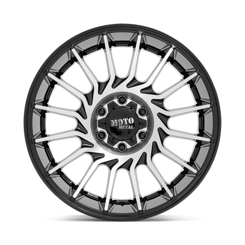Moto Metal MO80722263544N MO807 22X12 6X135 G-BLK MACH -44MM - Truck Part Superstore