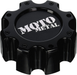 Moto Metal MO909B8165B MOTO METAL CAP GLOSS BLACK 8 LUG - Truck Part Superstore