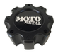Moto Metal MO909B8165YB MOTO CAP W/ SPACER 8 LUG - MATTE BLACK - Truck Part Superstore