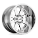 Moto Metal MO96281235244N MO962 18X12 5X5.0/5.5 CHROME -44MM - Truck Part Superstore