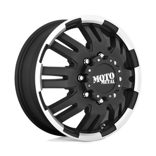 Moto Metal MO96366080799 MO963 16X6 8X6.5 M-BLK MACH 111MM - Truck Part Superstore