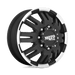 Moto Metal MO96366080799 MO963 16X6 8X6.5 M-BLK MACH 111MM - Truck Part Superstore