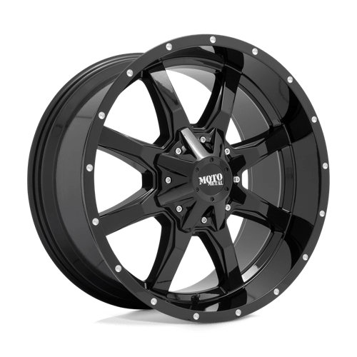 Moto Metal MO970290803A18US MO970 20X9 8X6.5 G-BLK MILL LP 18MM - Truck Part Superstore