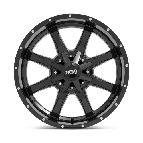 Moto Metal MO970210883A12 MO970 20X10 8X180 G-BLK MILL LP 12MM - Truck Part Superstore