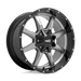 Moto Metal MO97021087424N MO970 20X10 8X170 G-GRY BLK LP -24MM - Truck Part Superstore