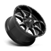 Moto Metal MO97089012318 MO970 18X9 5X4.5 G-BLK MACH 18MM - Truck Part Superstore
