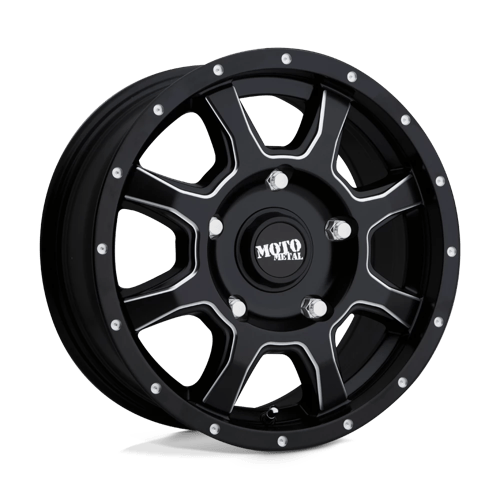 Moto Metal MO97078016942 MO970 17X8 5X160 SG-BLK-MILL 42MM - Truck Part Superstore