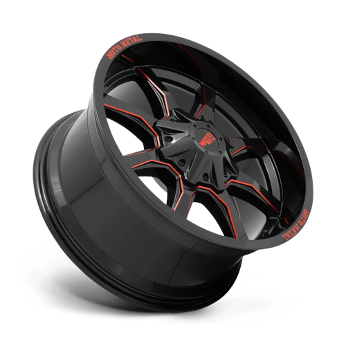 Moto Metal MO970210353C18N MO970 20X10 5X5.0/5.5 G-BLK MILL RTCC -18MM - Truck Part Superstore