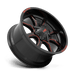 Moto Metal MO970210353C18N MO970 20X10 5X5.0/5.5 G-BLK MILL RTCC -18MM - Truck Part Superstore