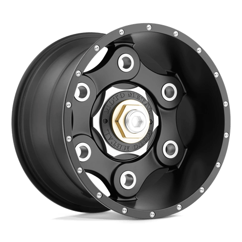 Moto Metal MO97781035724N MO977 18X10 5X5.0/5.5 S-BLK -24MM - Truck Part Superstore