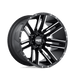 Moto Metal MO97889064518 MO978 18X9 6X4.5 S-BLK MACH 18MM - Truck Part Superstore