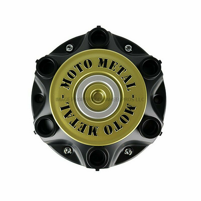 Moto Metal MO979CAPA1-SB MO979 CAP 5/6 LUG SATIN BLACK - Truck Part Superstore