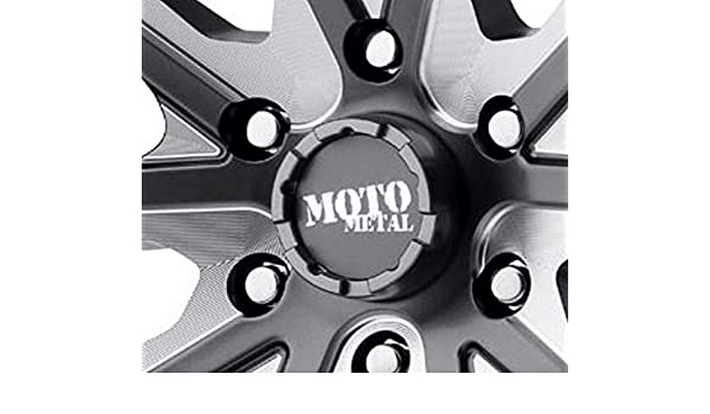 Moto Metal MO983CAPB2-SG MO983 CAP SNAP IN 5X5/6X135/5.5 - S-GRAY - Truck Part Superstore