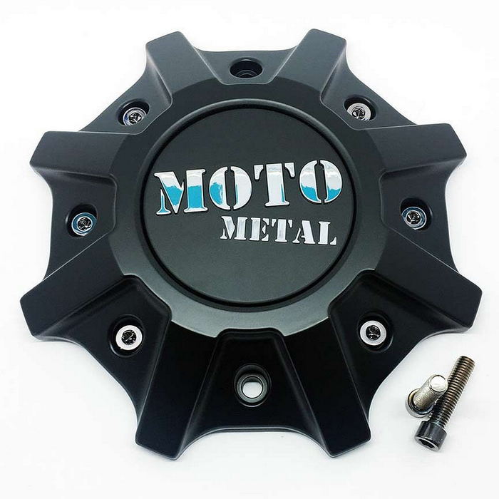 Moto Metal MO984CAPAP-MB MO984 CAP ALL PCD POSITIVE ET - M-BLACK - Truck Part Superstore