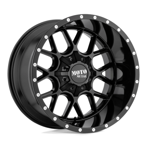 Moto Metal MO986210353A18N MO986 20X10 5X5.0/5.5 G-BLK -18MM - Truck Part Superstore