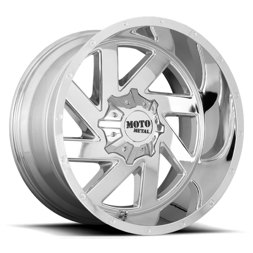 Moto Metal MO98822035218N MO988 22X10 5X5.0/5.5 CHROME -18MM - Truck Part Superstore