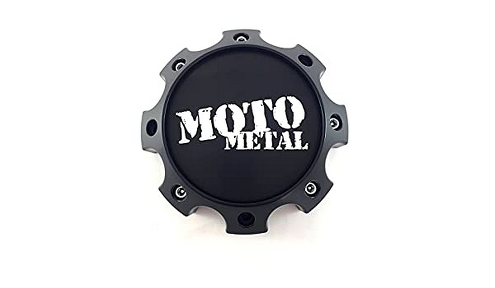 Moto Metal MO989S05 MOTO METAL CAP S-BLACK 8 LUG - Truck Part Superstore