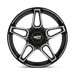 Moto Metal MO99421268344N MO994 20X12 6X5.5 G-BLK MACH -44MM - Truck Part Superstore