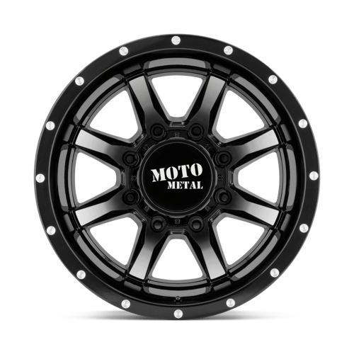 Moto Metal MO995765893140N MO995 17X6.5 8X210 G-BLK MACH -140MM - Truck Part Superstore