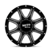 Moto Metal MO995208817127 MO995 20X8.25 8X6.5 S-BLK MILL 127MM - Truck Part Superstore