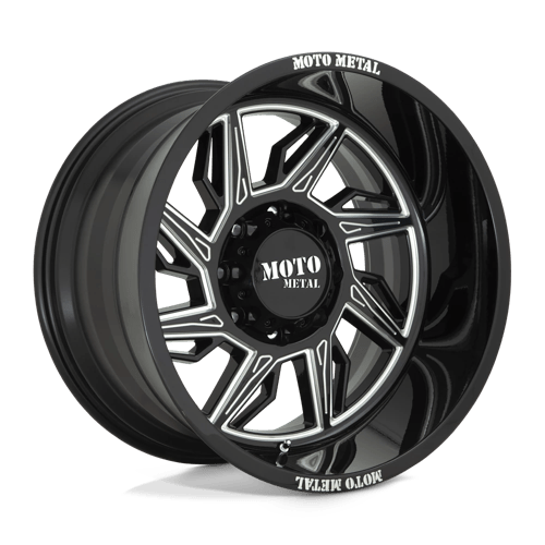 Moto Metal MO99722287344NL MO997 22X12 8X170 G-BLK MILL -44MM - Truck Part Superstore