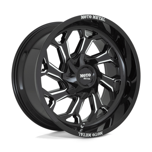 Moto Metal MO99921067318N MO999 20X10 6X135/5.5 G-BLK MILL -18MM - Truck Part Superstore