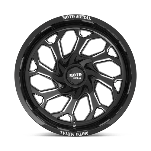 Moto Metal MO99921087318N MO999 20X10 8X170 G-BLK MILL -18MM - Truck Part Superstore