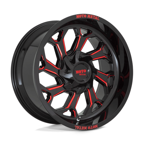 Moto Metal MO99921067918N MO999 20X10 6X135/5.5 G-BLK MILL RTCC -18MM - Truck Part Superstore